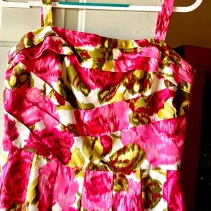 Layayette 148 New York Formal Pink Flower Dress